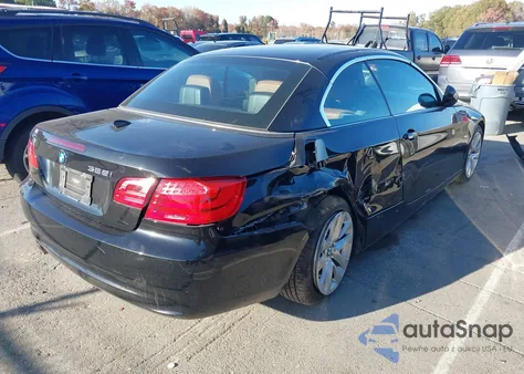 2012 BMW 328I z USA, uszkodzony, nr VIN WBADW7C5XCE728705